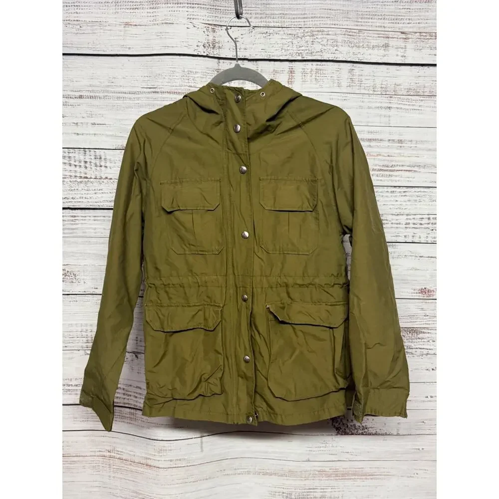 Penfield Parka Jacket Women XS Green Kasson 60/40 Mountain Hood Lined Outdoor